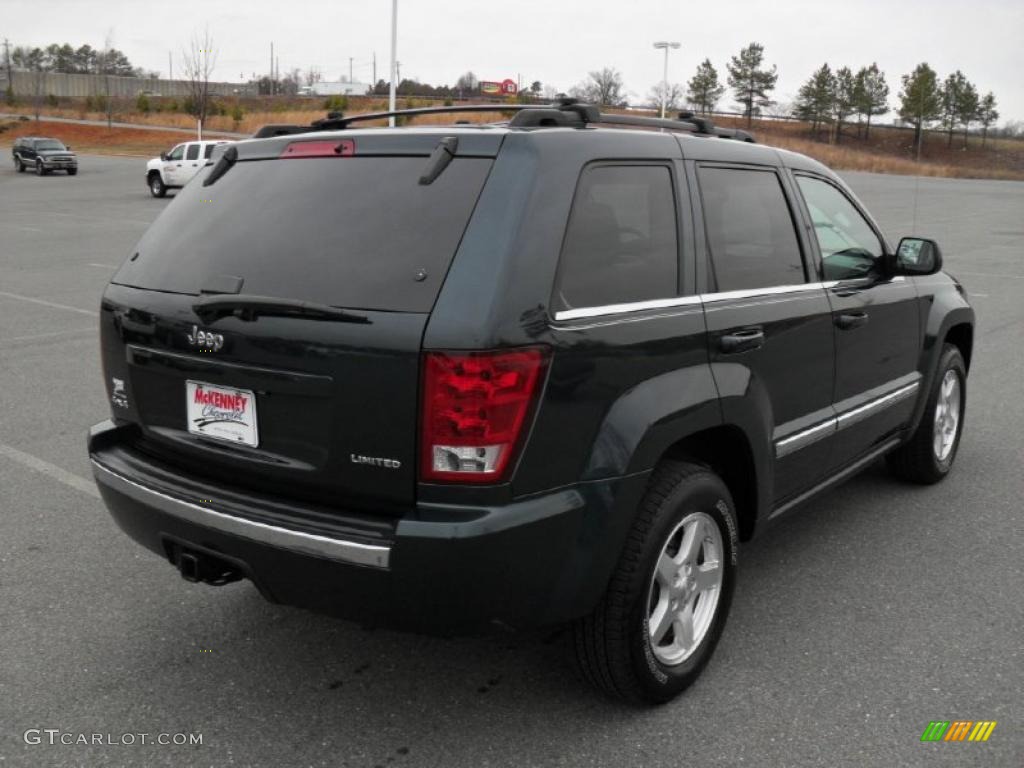 2005 Grand Cherokee Limited 4x4 - Deep Beryl Green Pearl / Dark Khaki/Light Graystone photo #4