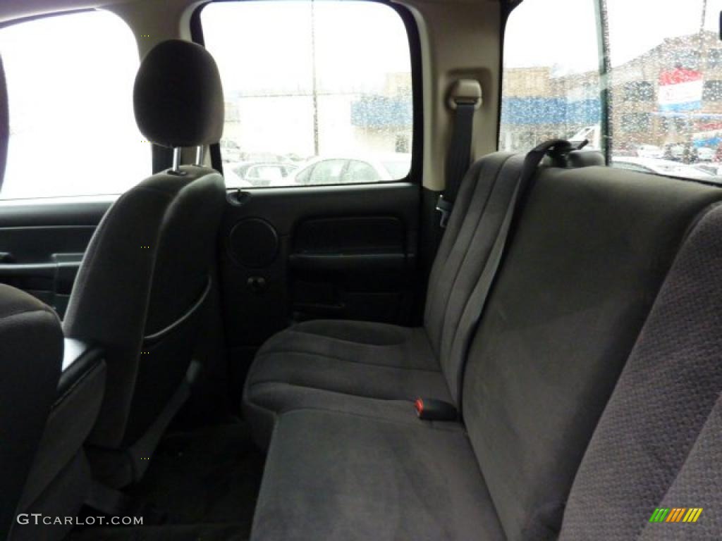 2002 Ram 1500 SLT Quad Cab 4x4 - Black / Dark Slate Gray photo #16