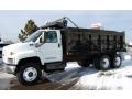 Summit White 2005 GMC C Series Topkick C8500 Regular Cab Dump Truck Exterior