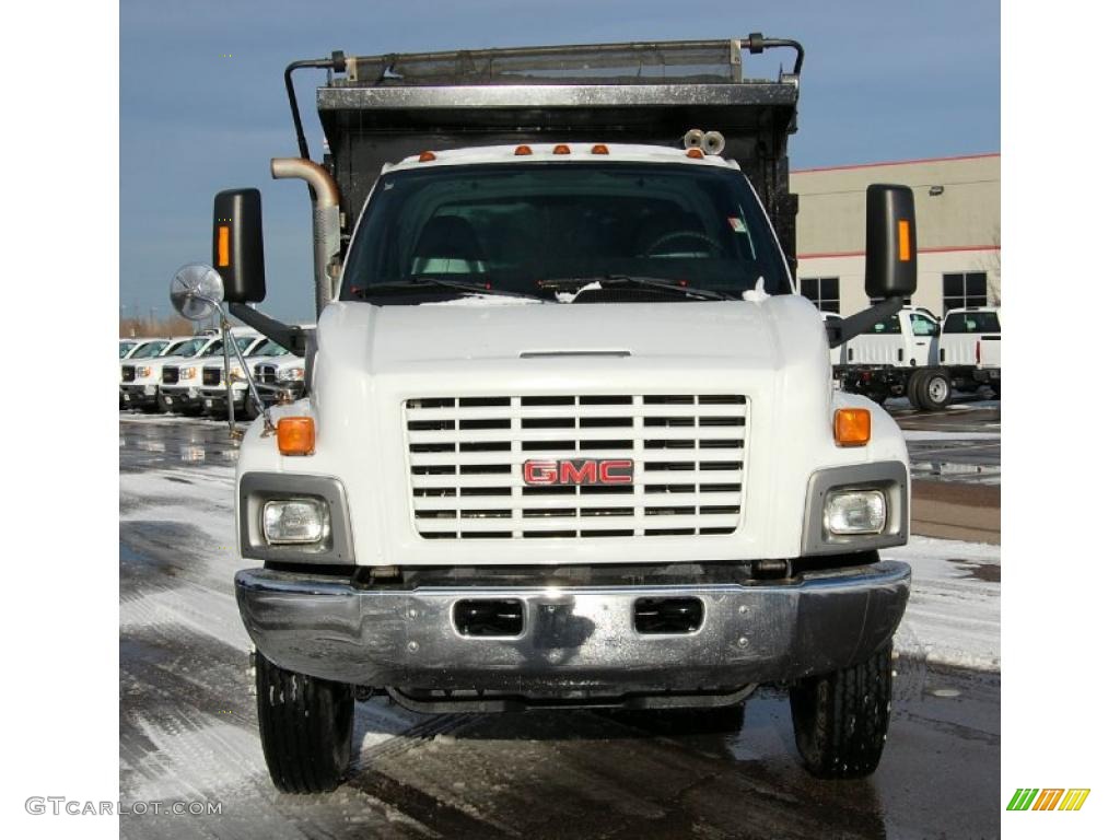 Summit White 2005 GMC C Series Topkick C8500 Regular Cab Dump Truck Exterior Photo #44905791