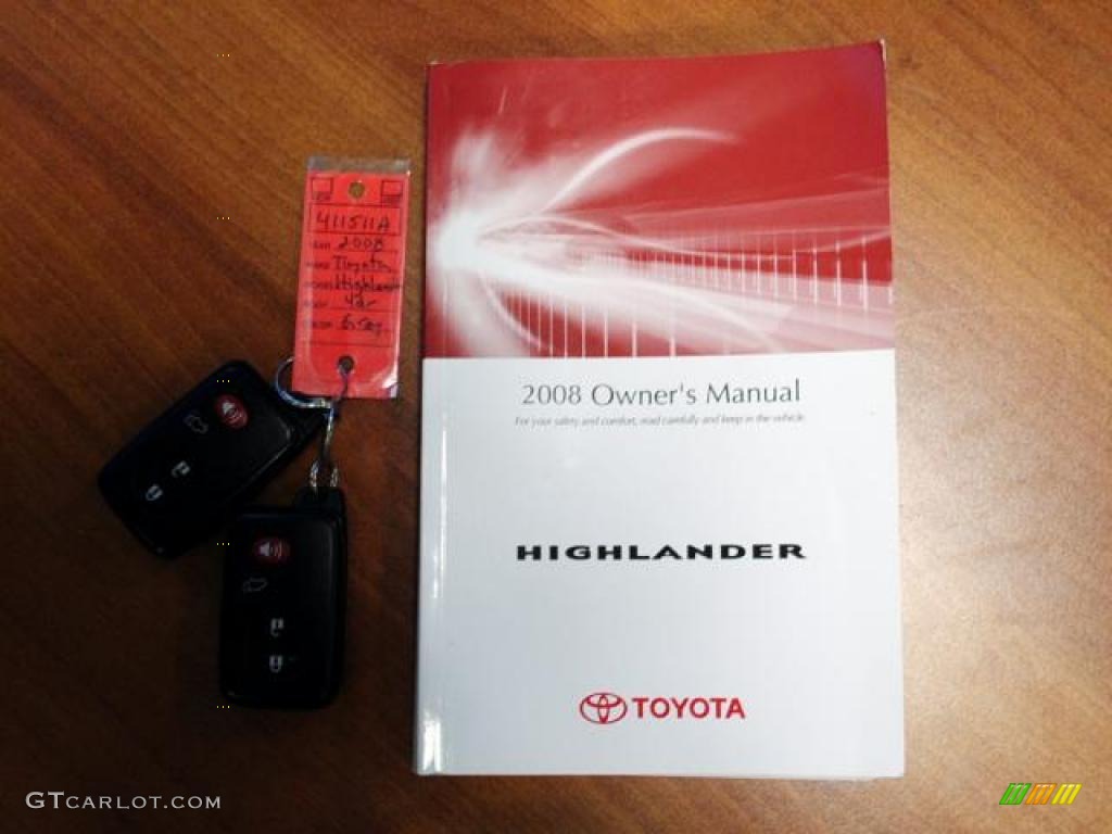 2008 Highlander Limited 4WD - Magnetic Gray Metallic / Ash Gray photo #24