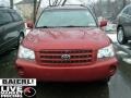 2002 Sundown Red Pearl Toyota Highlander V6 4WD  photo #2