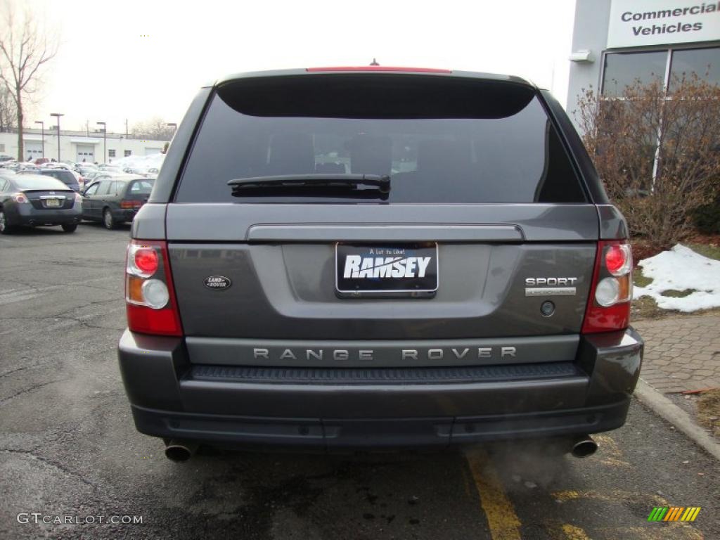 2006 Range Rover Sport Supercharged - Bonatti Grey Metallic / Ebony Black photo #7