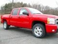 2011 Victory Red Chevrolet Silverado 1500 LT Crew Cab 4x4  photo #5