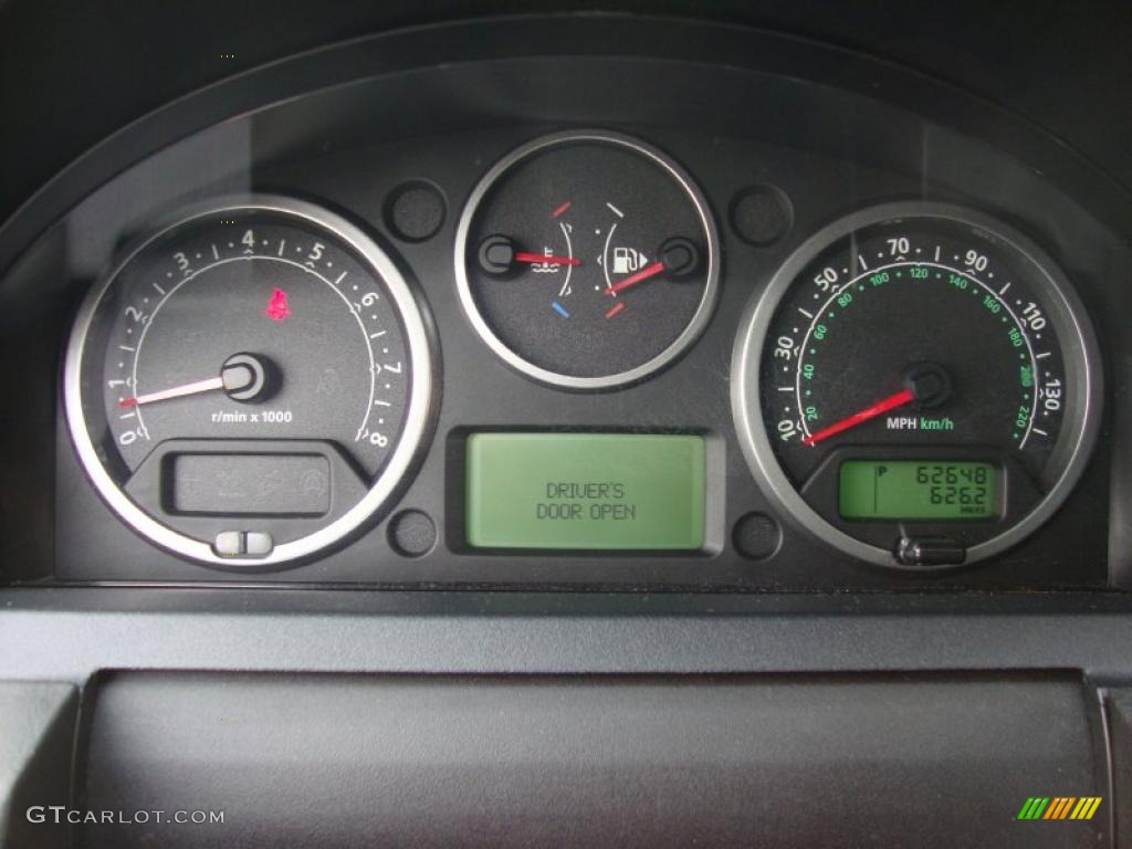 2006 Land Rover Range Rover Sport Supercharged Gauges Photo #44908803