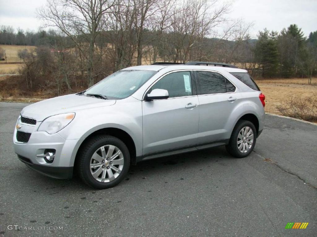 Silver Ice Metallic 2011 Chevrolet Equinox LT AWD Exterior Photo #44909167