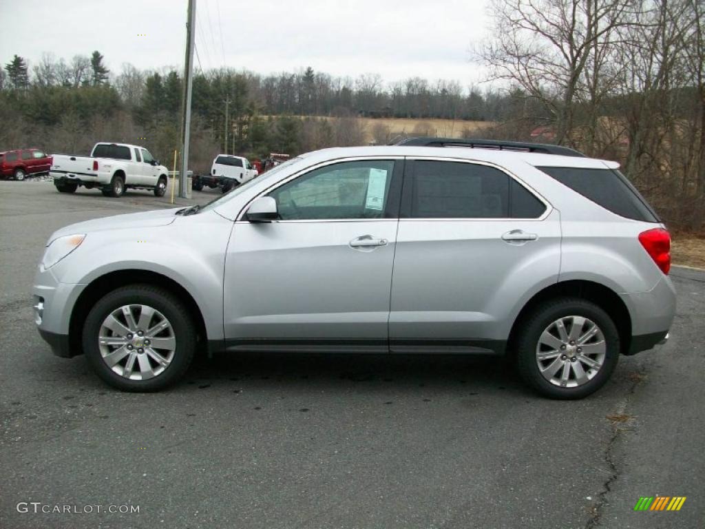 Silver Ice Metallic 2011 Chevrolet Equinox LT AWD Exterior Photo #44909175