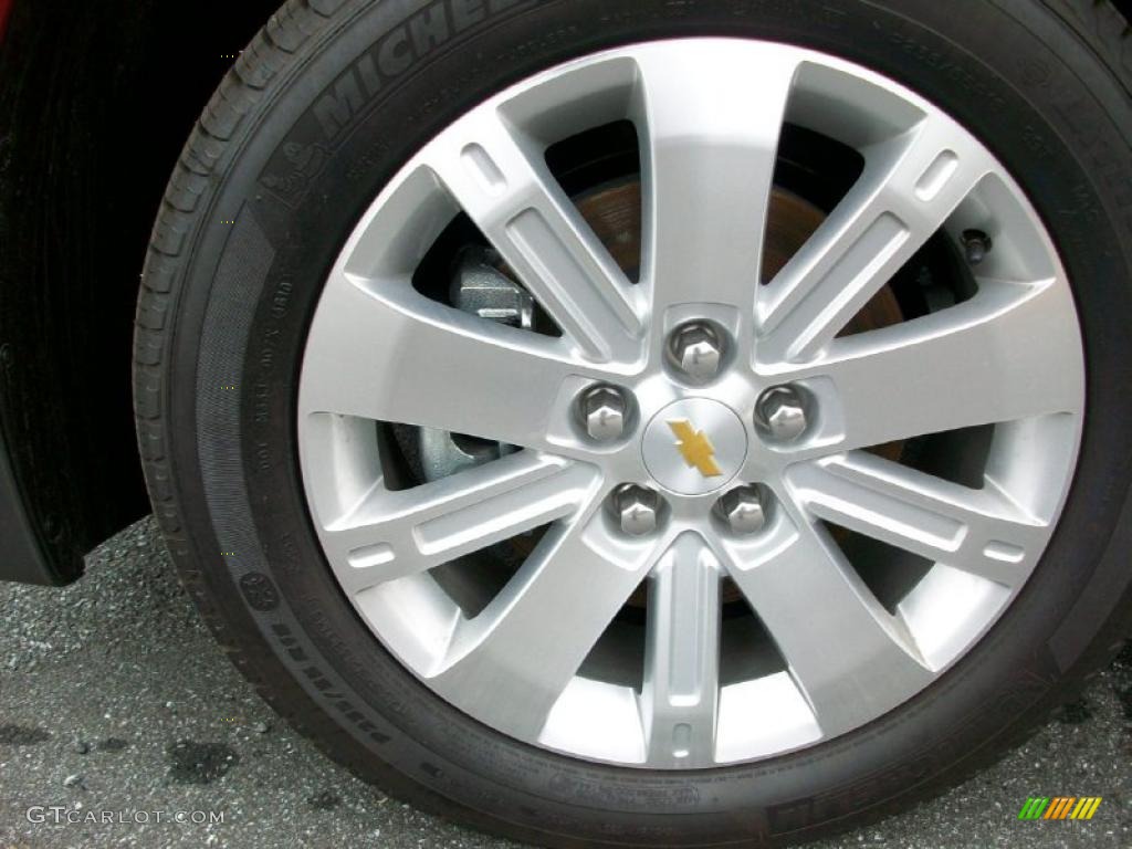 2011 Chevrolet Equinox LT AWD Wheel Photo #44909431