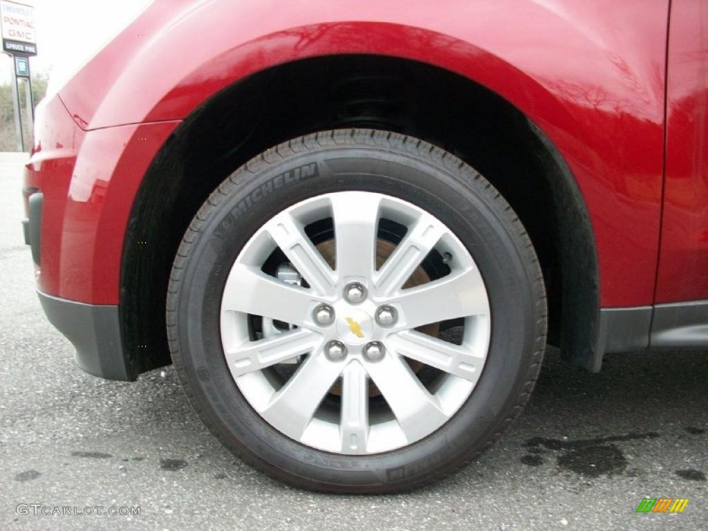 2011 Chevrolet Equinox LT AWD Wheel Photo #44909443