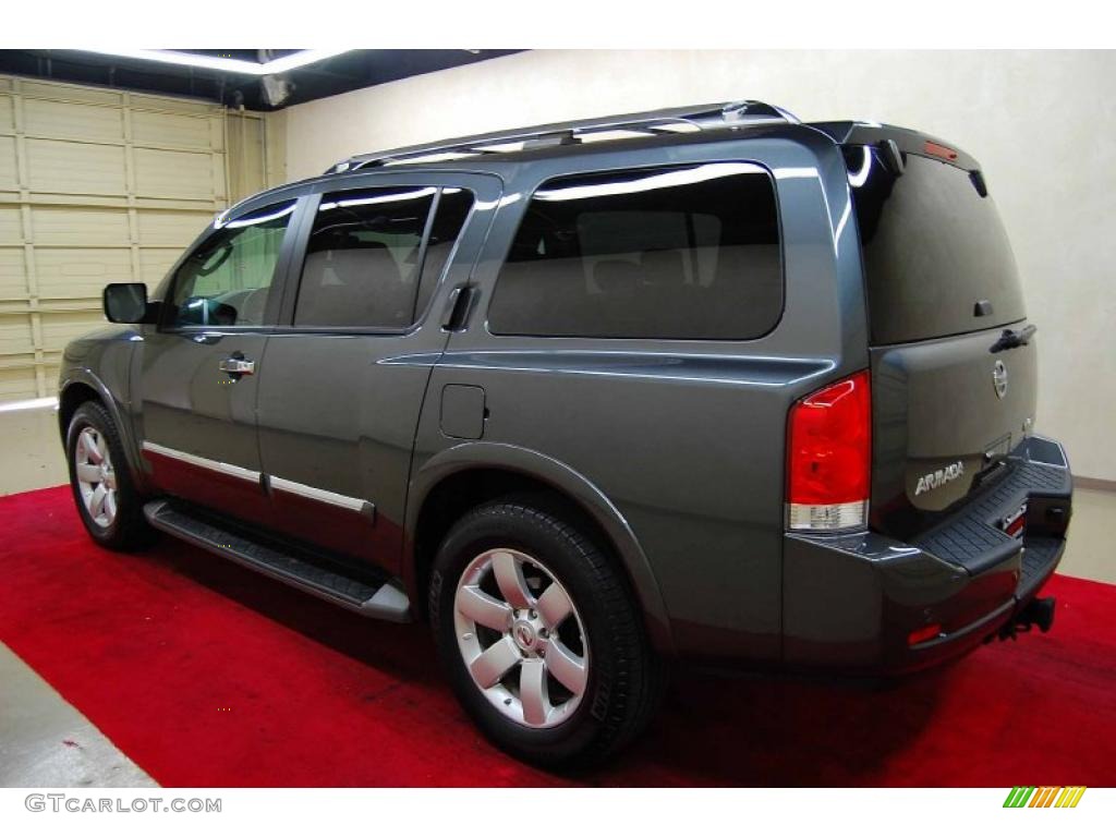 Smoke Gray Metallic 2010 Nissan Armada Titanium Exterior Photo #44909687