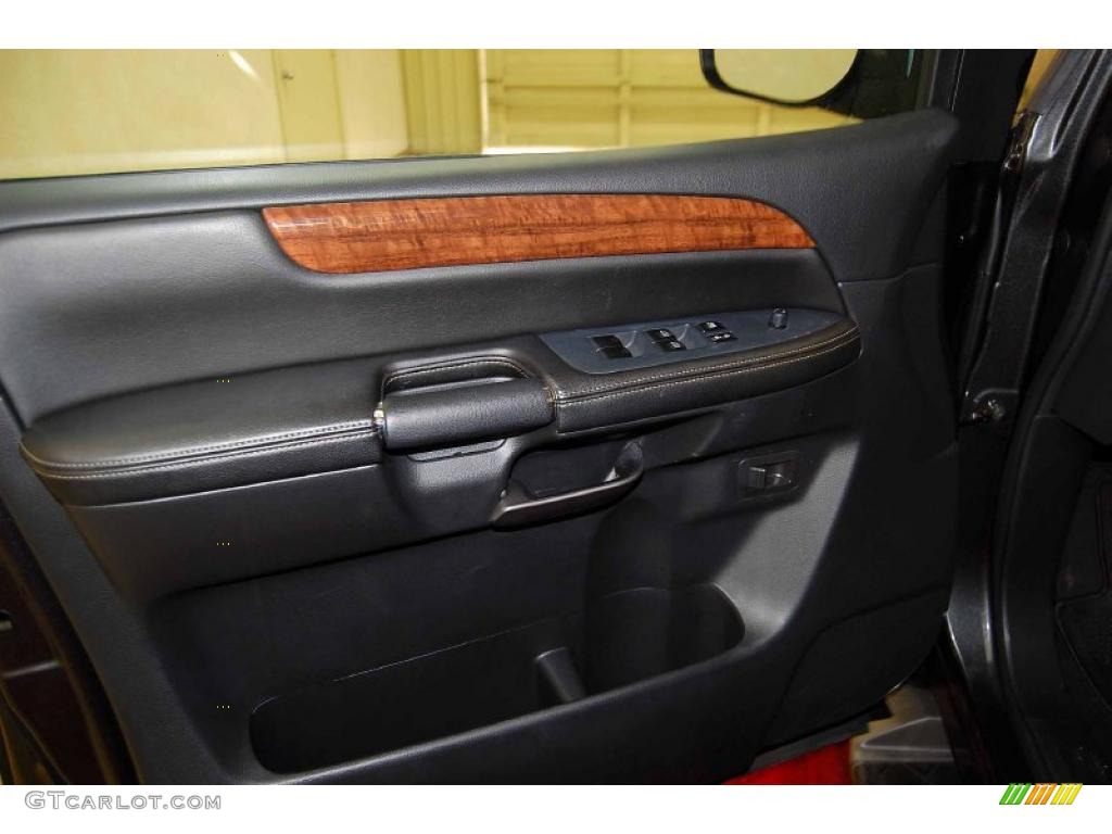 2010 Nissan Armada Titanium Charcoal Door Panel Photo #44909775
