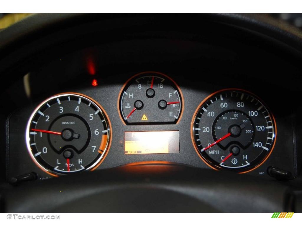 2010 Nissan Armada Titanium Gauges Photo #44910095