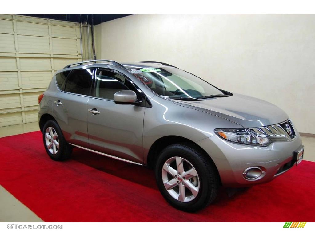 2010 Murano SL - Platinum Graphite Metallic / Black photo #1