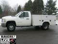 2007 Summit White Chevrolet Silverado 3500HD Regular Cab 4x4 Chassis  photo #5