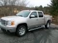 2008 Silver Birch Metallic GMC Sierra 1500 SLT Crew Cab 4x4  photo #1