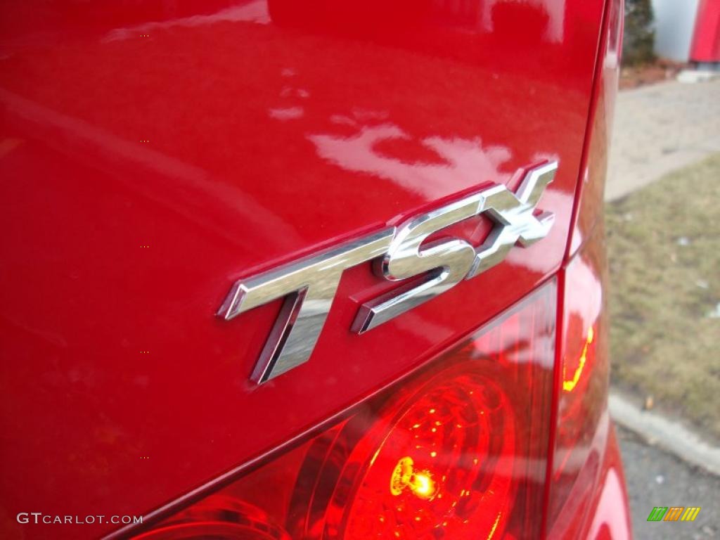 2006 TSX Sedan - Milano Red / Ebony Black photo #4