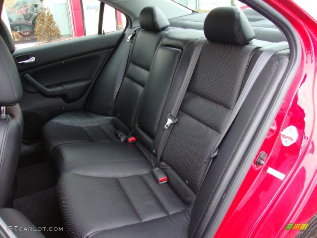 2006 TSX Sedan - Milano Red / Ebony Black photo #25