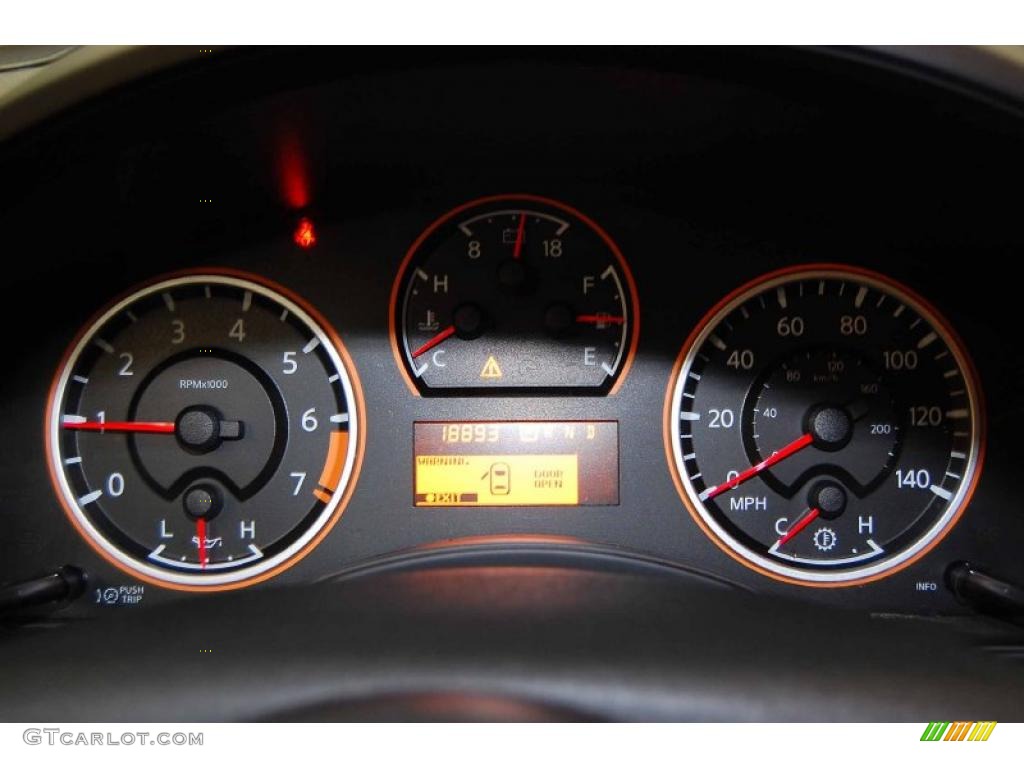 2010 Nissan Titan SE Crew Cab Gauges Photo #44911007