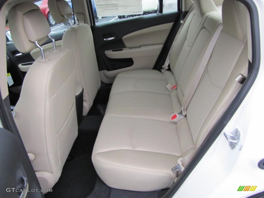 Black/Light Frost Beige Interior 2011 Chrysler 200 Touring Photo #44911659