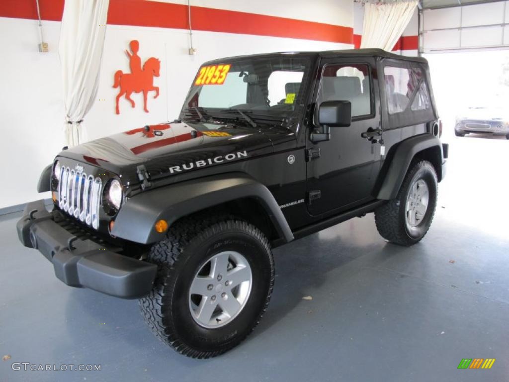 Black Jeep Wrangler