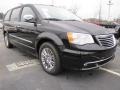 Brilliant Black Crystal Pearl 2011 Chrysler Town & Country Limited Exterior
