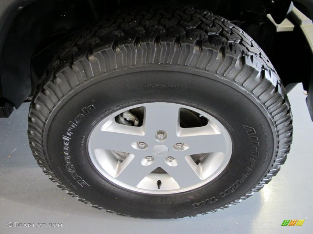 2008 Wrangler Rubicon 4x4 - Black / Dark Slate Gray/Medium Slate Gray photo #7