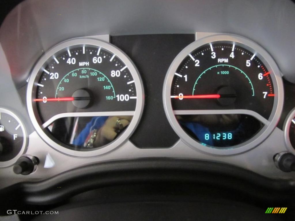 2008 Wrangler Rubicon 4x4 - Black / Dark Slate Gray/Medium Slate Gray photo #16