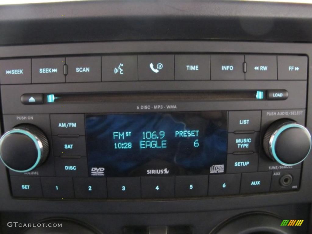 2008 Wrangler Rubicon 4x4 - Black / Dark Slate Gray/Medium Slate Gray photo #17