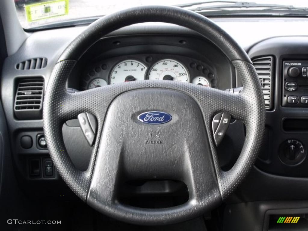 2003 Ford Escape XLS Steering Wheel Photos