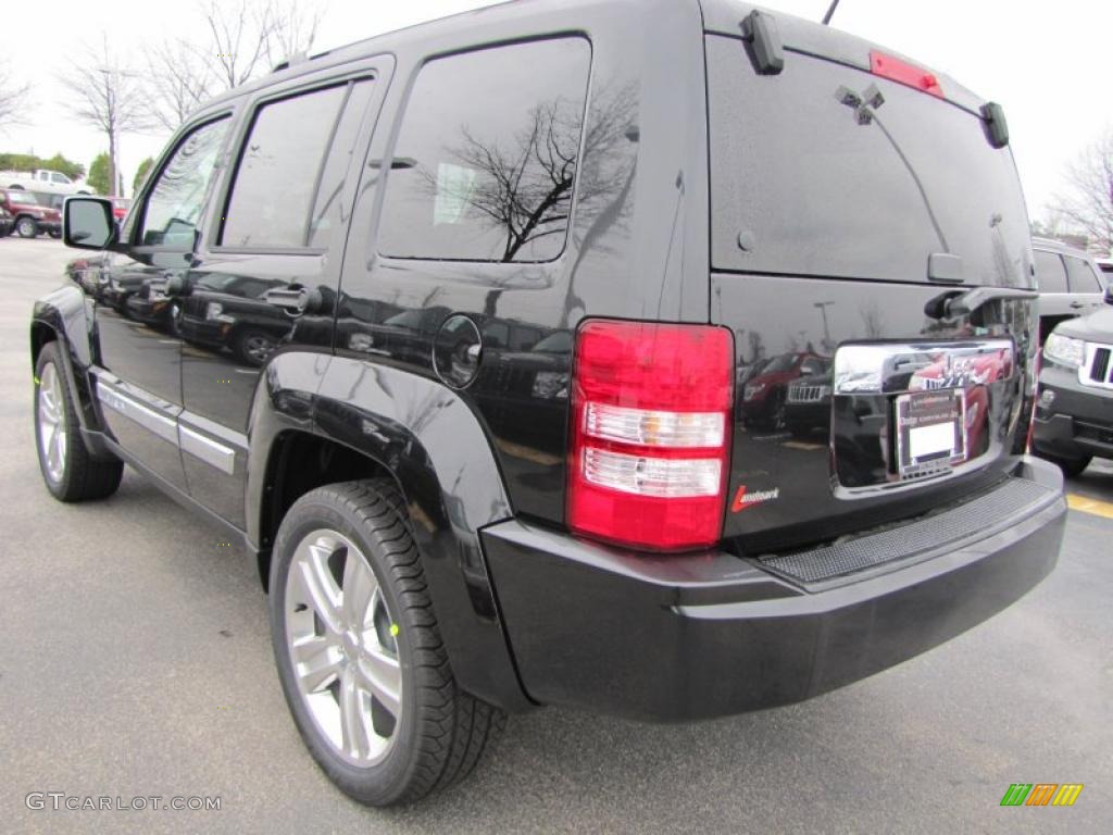 Brilliant Black Crystal Pearl 2011 Jeep Liberty Jet Sport Exterior Photo #44912723