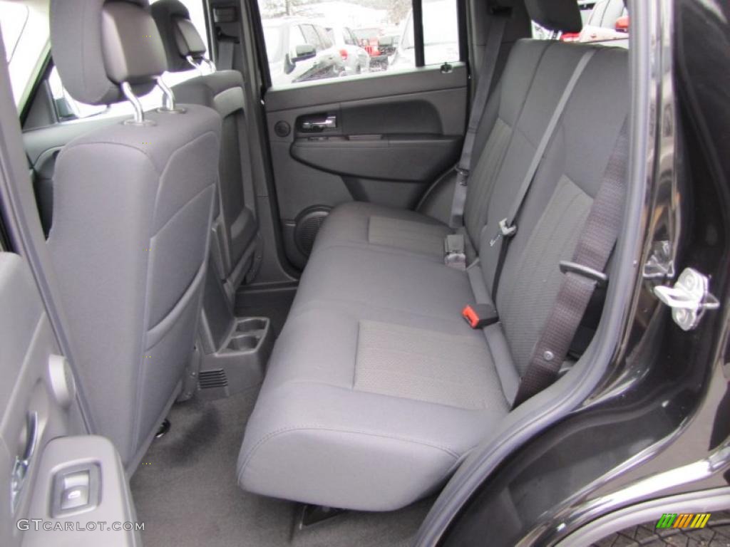 Dark Slate Gray Interior 2011 Jeep Liberty Jet Sport Photo #44912811