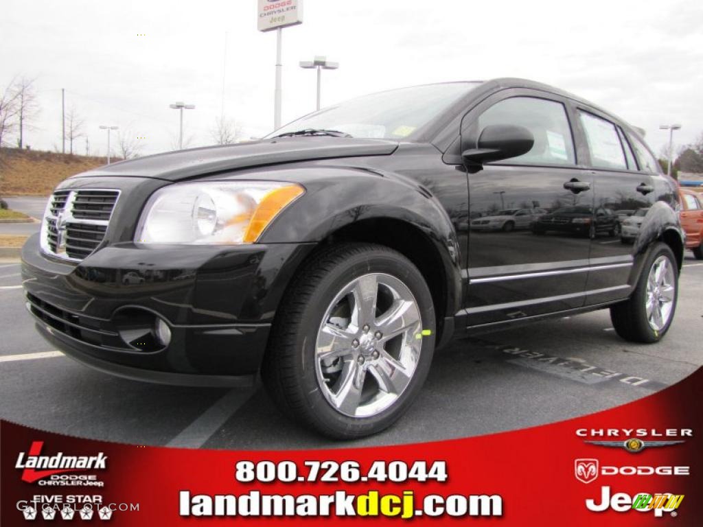 Brilliant Black Crystal Pearl Dodge Caliber