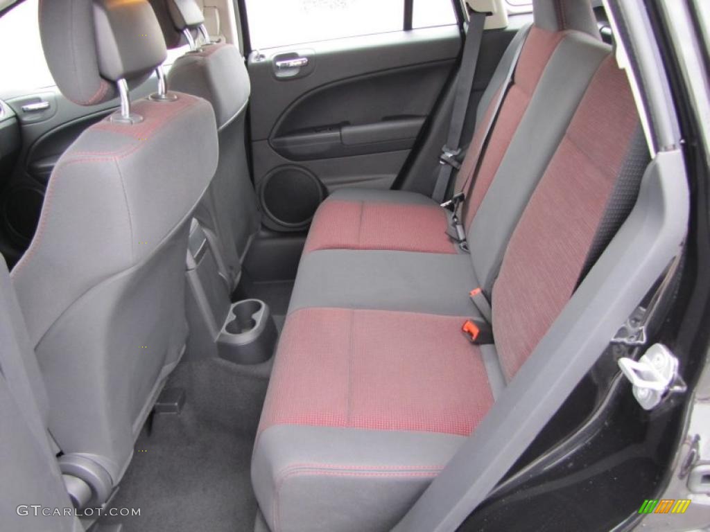 Dark Slate Gray/Red Interior 2011 Dodge Caliber Rush Photo #44913111