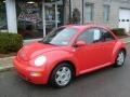 Uni Red 2001 Volkswagen New Beetle GLS 1.8T Coupe