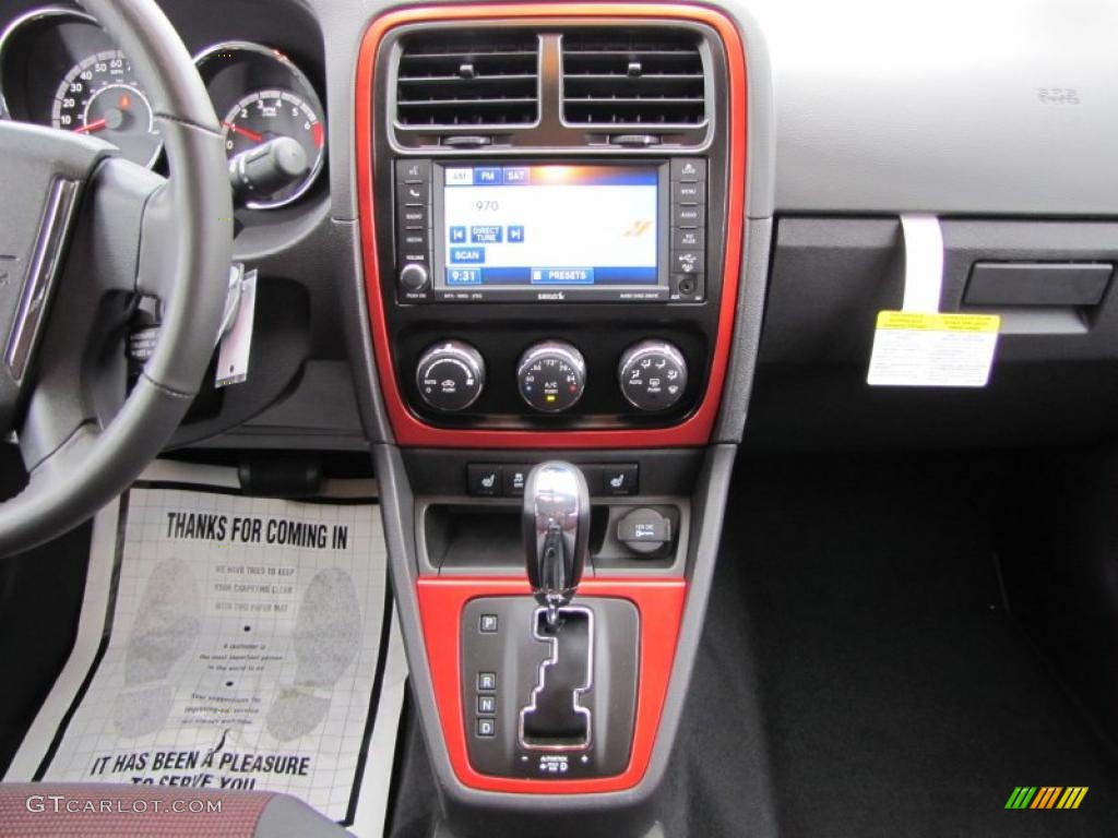 2011 Dodge Caliber Rush Controls Photo #44913163