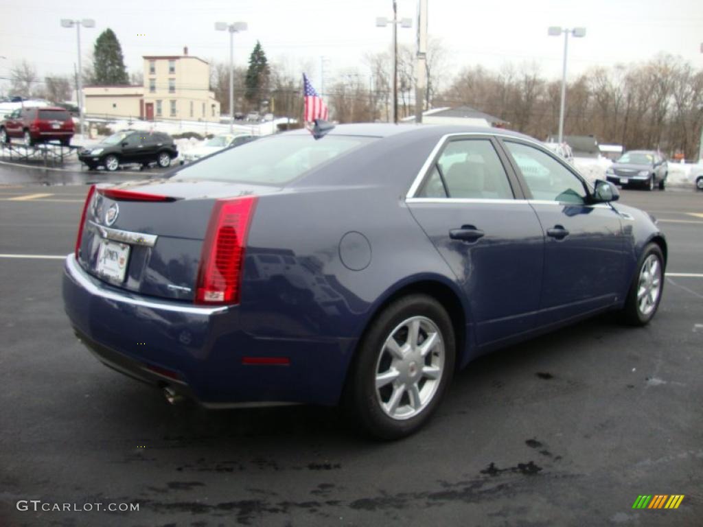 Blue Diamond Tri-Coat 2009 Cadillac CTS Sedan Exterior Photo #44913404