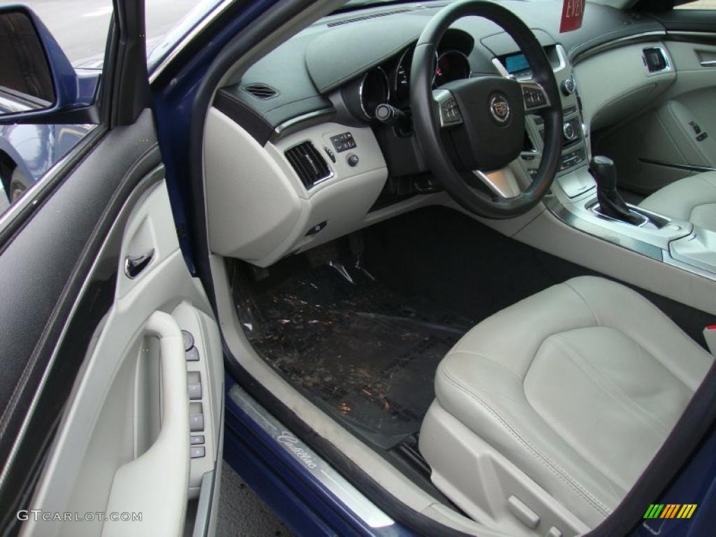 2009 CTS Sedan - Blue Diamond Tri-Coat / Light Titanium/Ebony photo #12