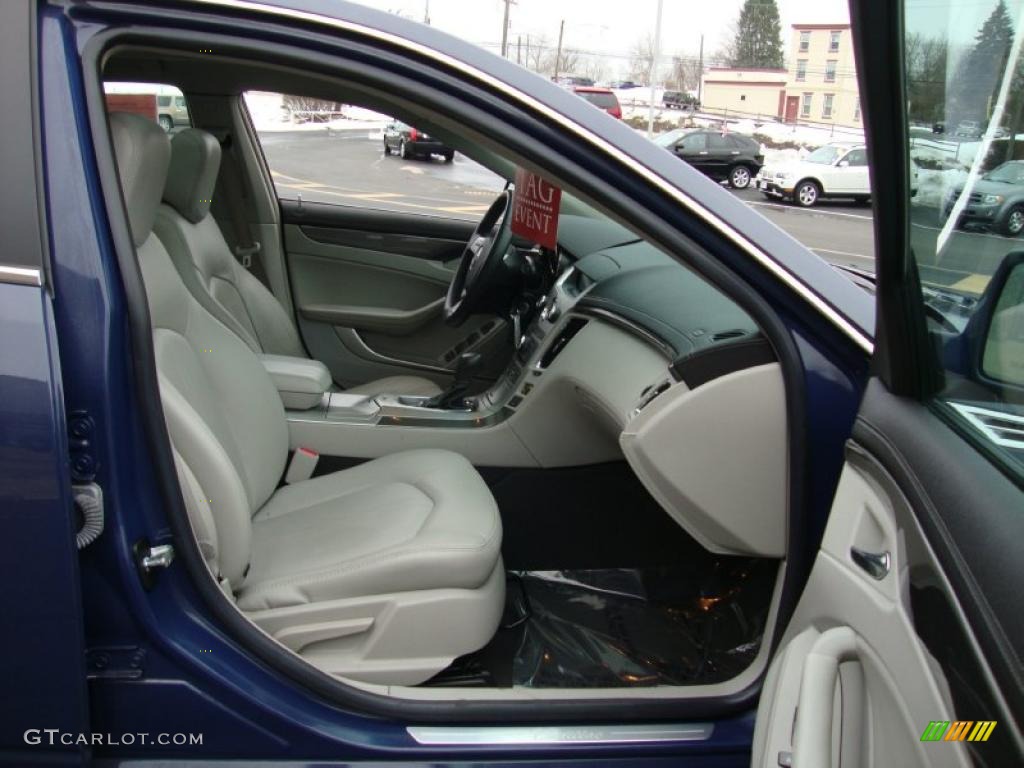 Light Titanium/Ebony Interior 2009 Cadillac CTS Sedan Photo #44913604