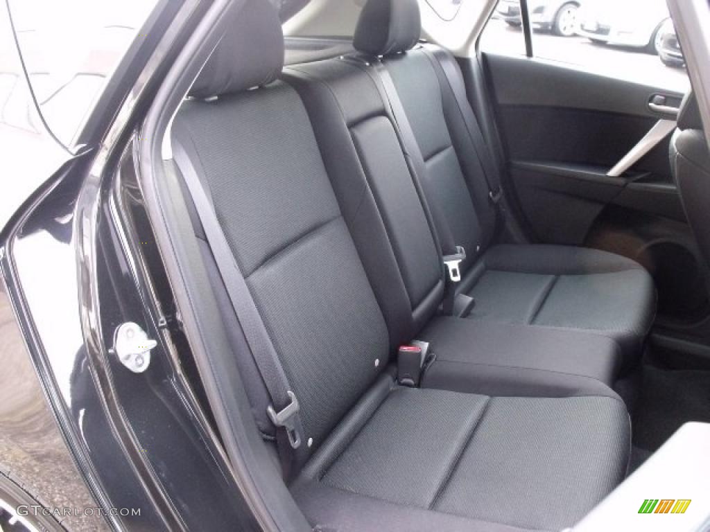 Black Interior 2011 Mazda MAZDA3 s Sport 5 Door Photo #44913812