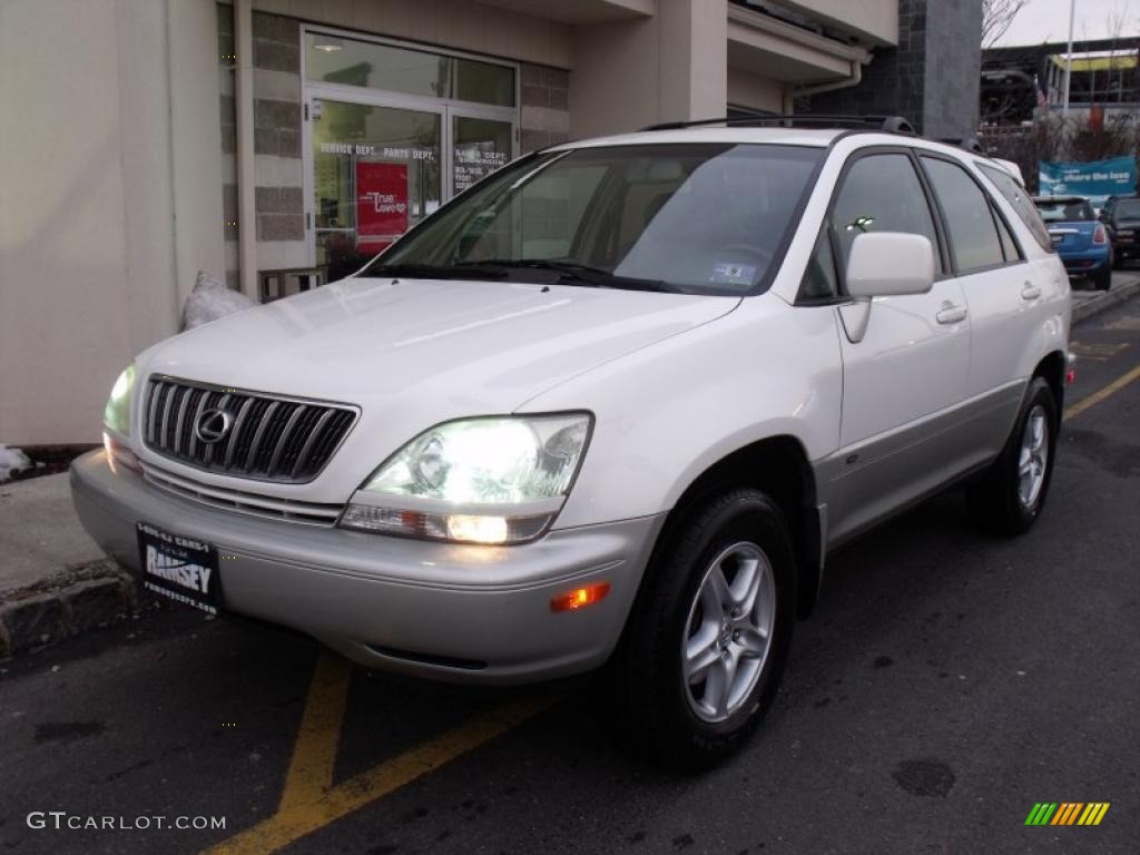 2001 RX 300 AWD - White Gold Crystal / Ivory photo #1