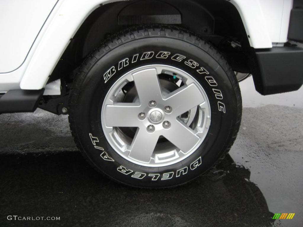 2011 Jeep Wrangler Unlimited Sahara 4x4 Wheel Photo #44914708