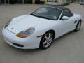 1998 Glacier White Porsche Boxster   photo #2