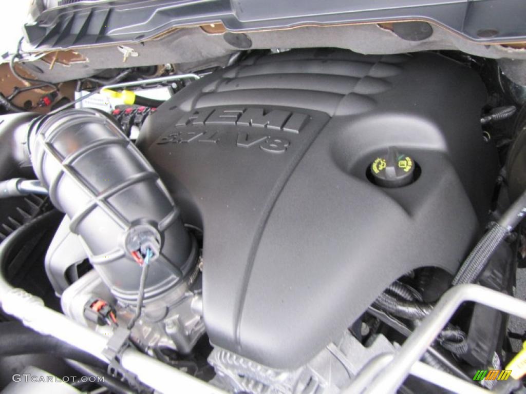 2011 Dodge Ram 1500 Big Horn Quad Cab 5.7 Liter HEMI OHV 16-Valve VVT MDS V8 Engine Photo #44915612