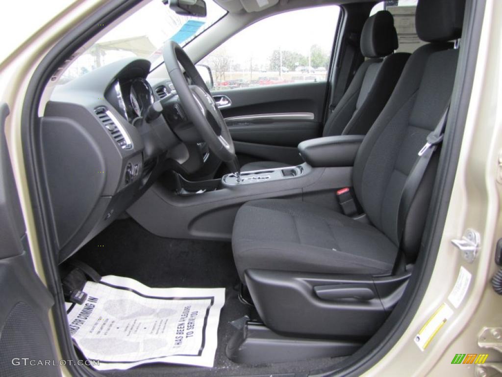 Black Interior 2011 Dodge Durango Express Photo #44915736