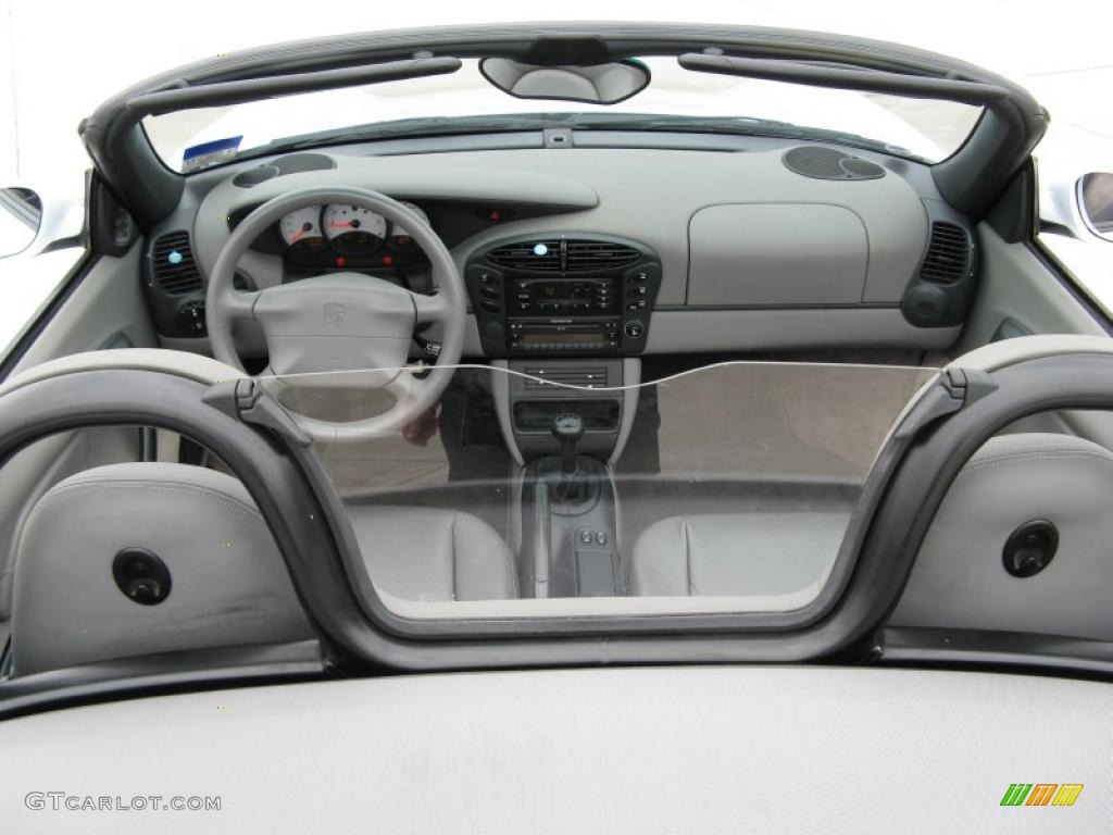 1998 Porsche Boxster Standard Boxster Model Graphite Grey Dashboard Photo #44915892