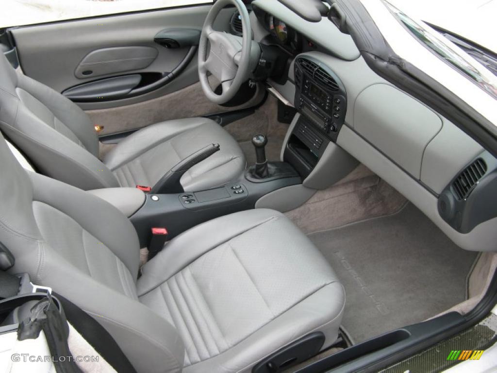 Graphite Grey Interior 1998 Porsche Boxster Standard Boxster Model Photo #44916004