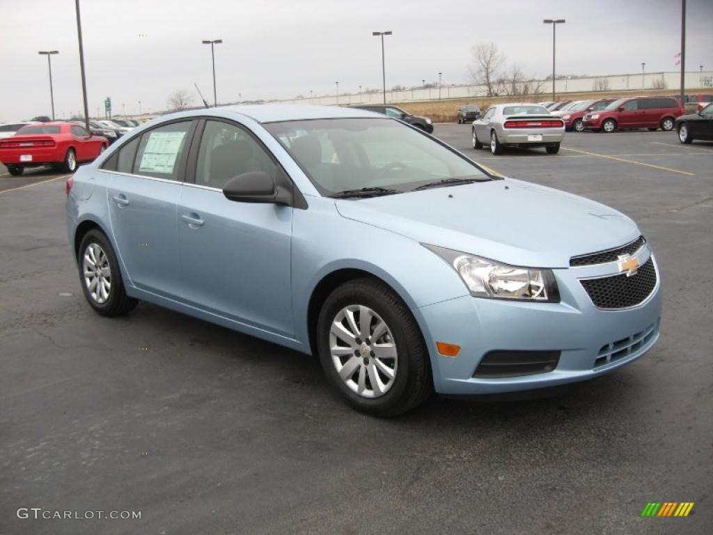 Ice Blue Metallic 2011 Chevrolet Cruze LS Exterior Photo #44916880