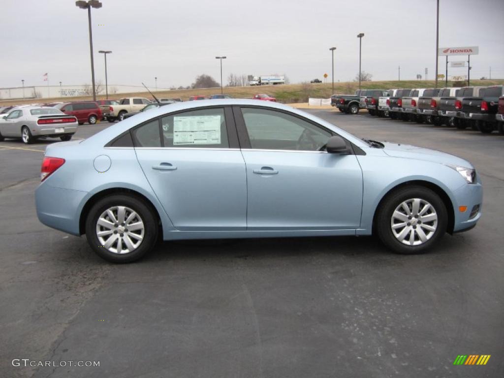 Ice Blue Metallic 2011 Chevrolet Cruze LS Exterior Photo #44916896