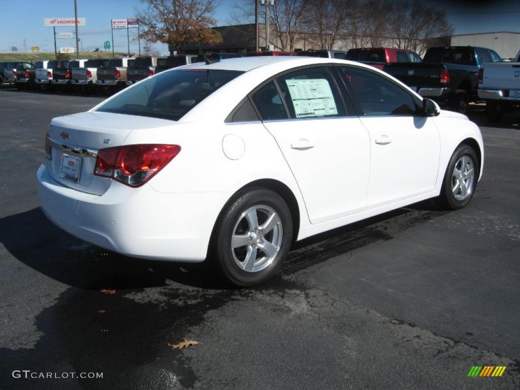 2011 Cruze LT - Summit White / Cocoa/Light Neutral Leather photo #5