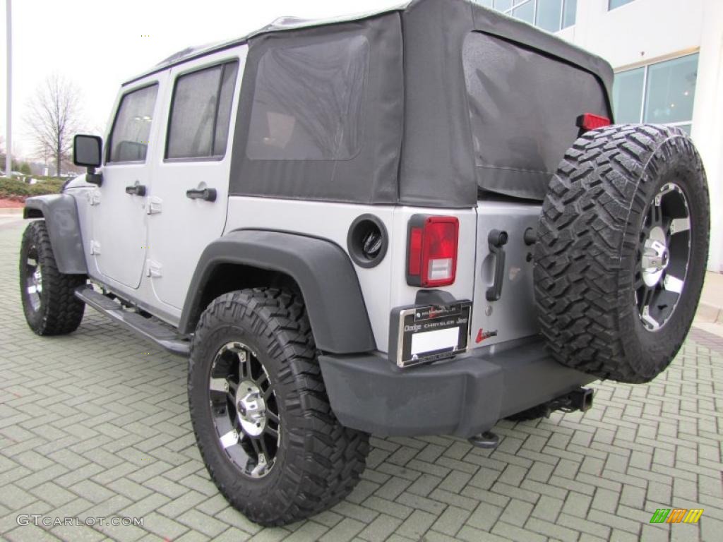 2010 Jeep Wrangler Unlimited Sport 4x4 Custom Wheels Photo #44917676